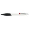 Ручки Senator Matrix Polished белые с красным pantone 186.