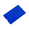 Usb флешки-кредитки Card 1 синие.