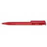 Красные шариковые ручки Senator Super-Hit Clear для нанесения логотипа компании.