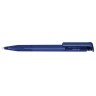 Темно-синие шариковые ручки Senator Super-Hit Clear для нанесения логотипа компании.