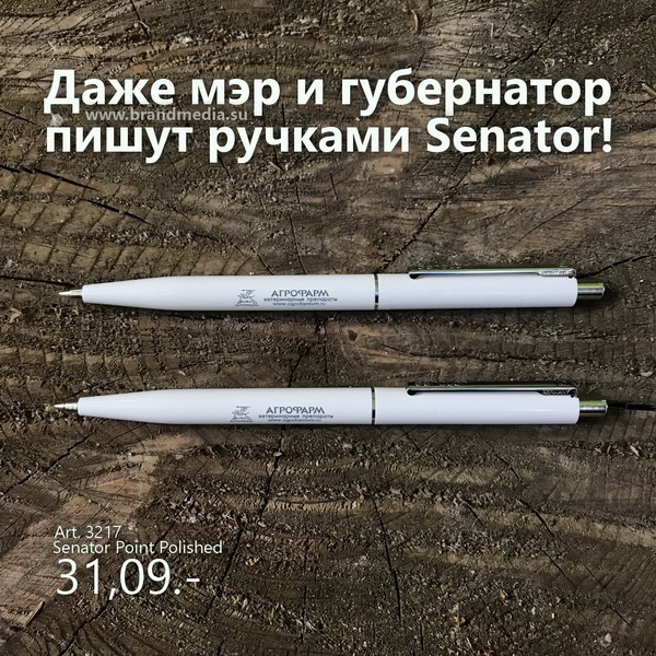 Фирменные ручки Senator Point Polished