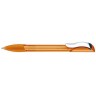 Ручки Senator Hattrix Clear SG MC оранжевые с металлическим клипом.
