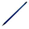 Логотип компании на синих трехгранных карандашах.