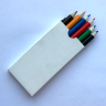 Детские цветные карандаши в наборе.