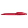 Ручка Senator Bridge Clear тёмно-красная для нанесения логотипа.