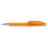 Ручка Senator Bridge Clear MT оранжевая для нанесения логотипа компании.