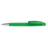 Ручка Senator Bridge Clear MT зелёная для нанесения логотипа компании.