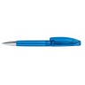 Ручка Senator Bridge Clear MT голубая для нанесения логотипа компании.