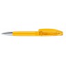 Ручка Senator Bridge Clear MT жёлтая для нанесения логотипа компании.