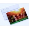 Usb флешки-кредитки Card 2 с полноцветным нанесением
