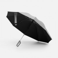 Зонт обратного сложения с ручкой-карабином Foldberry Зонт обратного сложения с ручкой-карабином Foldberry
