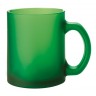 Матовая зеленая кружка артикул 4515.90 для нанесения логотипа.