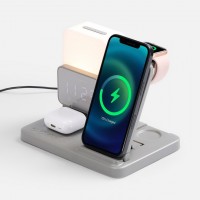 Зарядная станция с электронными часами и подсветкой Large Charge ver.3.