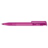 Розовые шариковые ручки Senator Super-Hit Clear для нанесения логотипа компании.