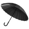 Черные зонты Спектр для нанесения логотипа компании-заказчика.