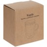 Кружка с двойными стенками Kupla и бамбуковой крышкой