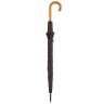 Зонты-трости Unit Classic с деревянной ручкой коричневые.