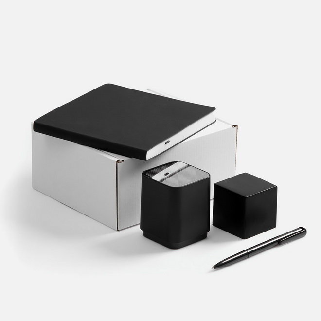 Набор с колонкой и ручкой Square