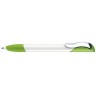 Ручки Senator Hattrix Polished Basic SG MC зеленые с металлическим клипом.
