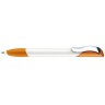 Ручки Senator Hattrix Polished Basic SG MC оранжевые с металлическим клипом.