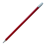 Красные простые карандаши с ластиком для нанесения логотипа компании.